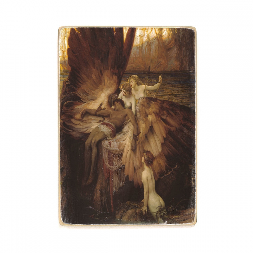 

Деревянный постер Искусство Herbert James Draper - The Lament Of Icarus А1