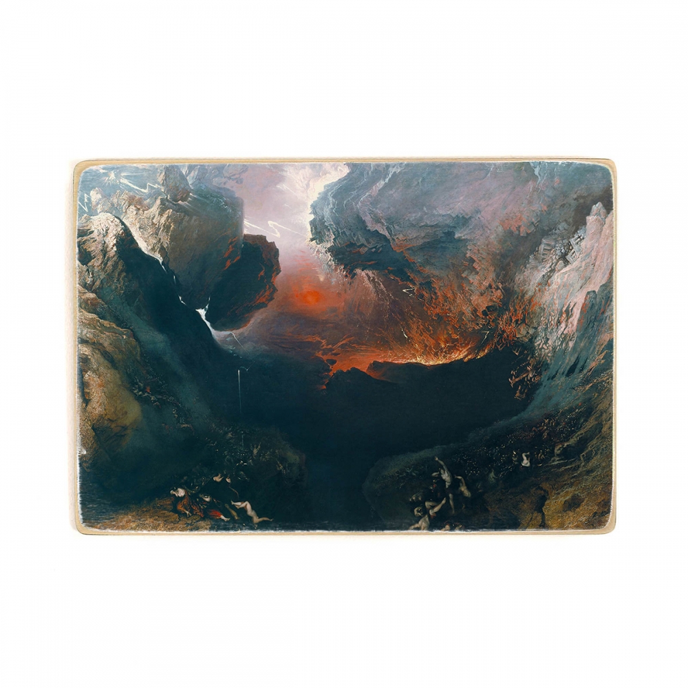 

Деревянный постер Искусство John Martin - The Great Day of His Wrath А2