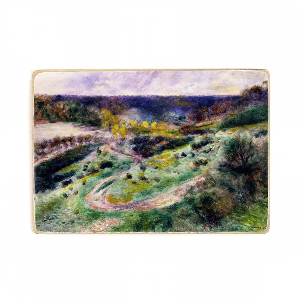 

Деревянный постер Искусство Pierre-Auguste Renoir - Road at Wargemont А1