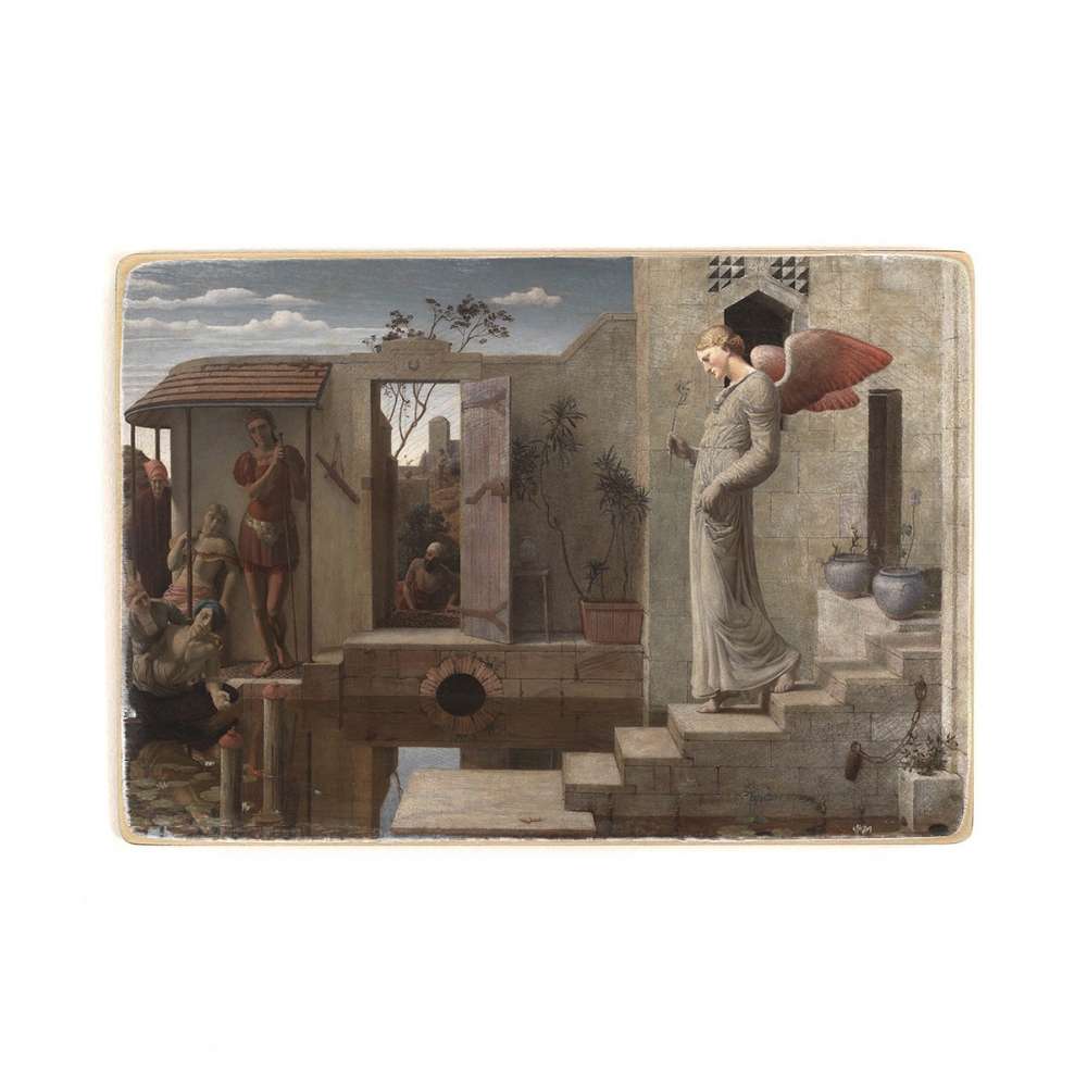 

Деревянный постер Искусство Robert Bateman - The Pool of Bethesda А2