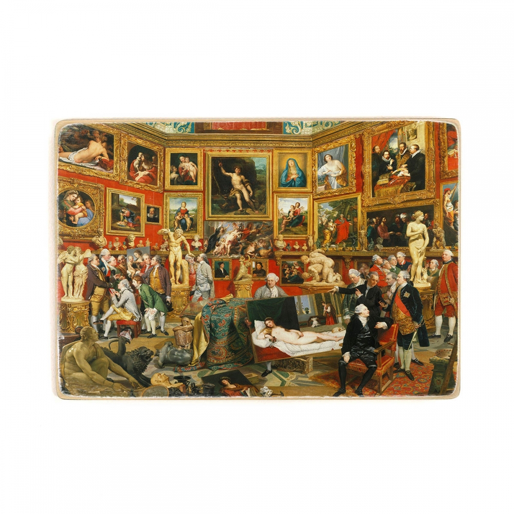

Деревянный постер Искусство Johan Zoffany - Tribuna of the Uffizi А2