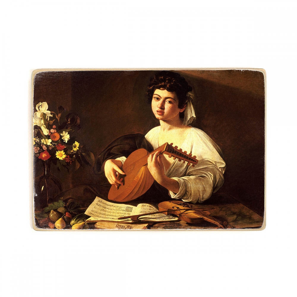 

Деревянный постер Искусство The Lute Player - Caravaggio (1600) А1
