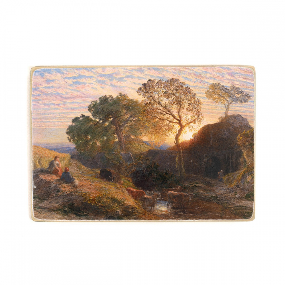 

Деревянный постер Искусство Samuel Palmer - Sunset А2