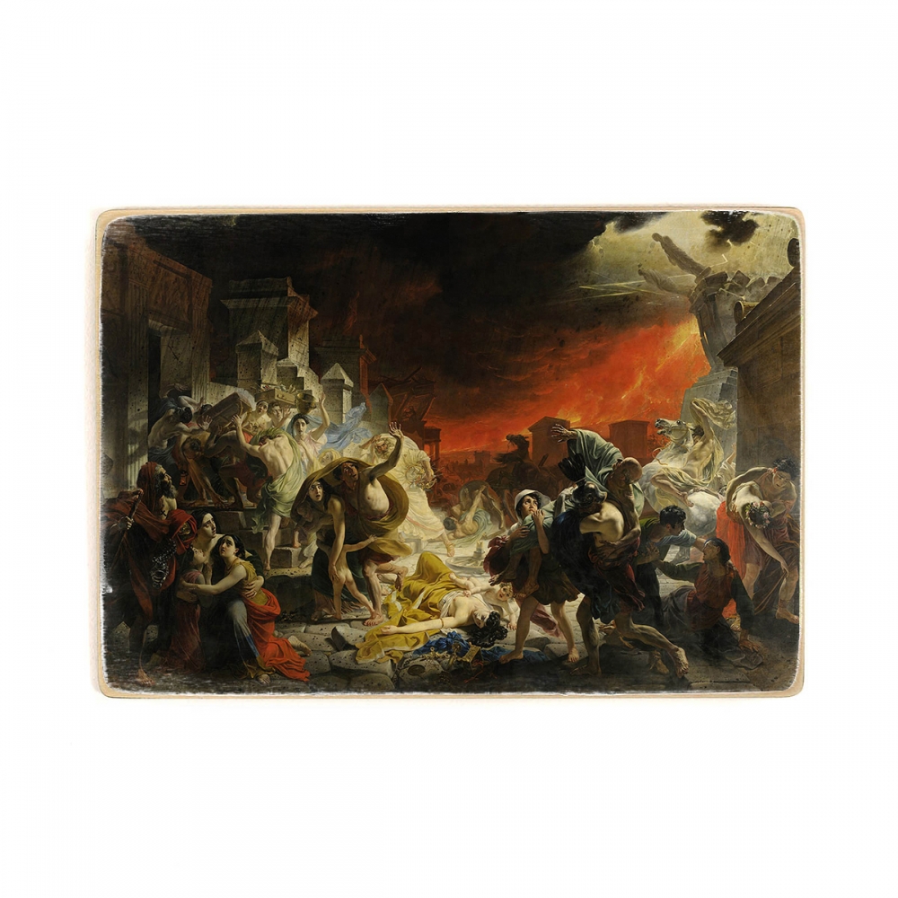 

Деревянный постер Искусство Karl Brullov - The Last Day of Pompeii 2 А2