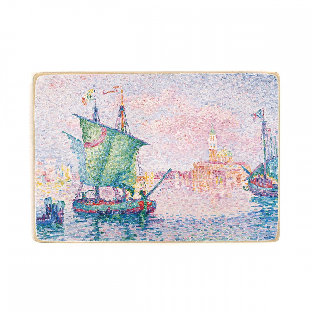

Деревянный постер Искусство Paul Signac - Venice, The Pink Cloud, 1909 А1