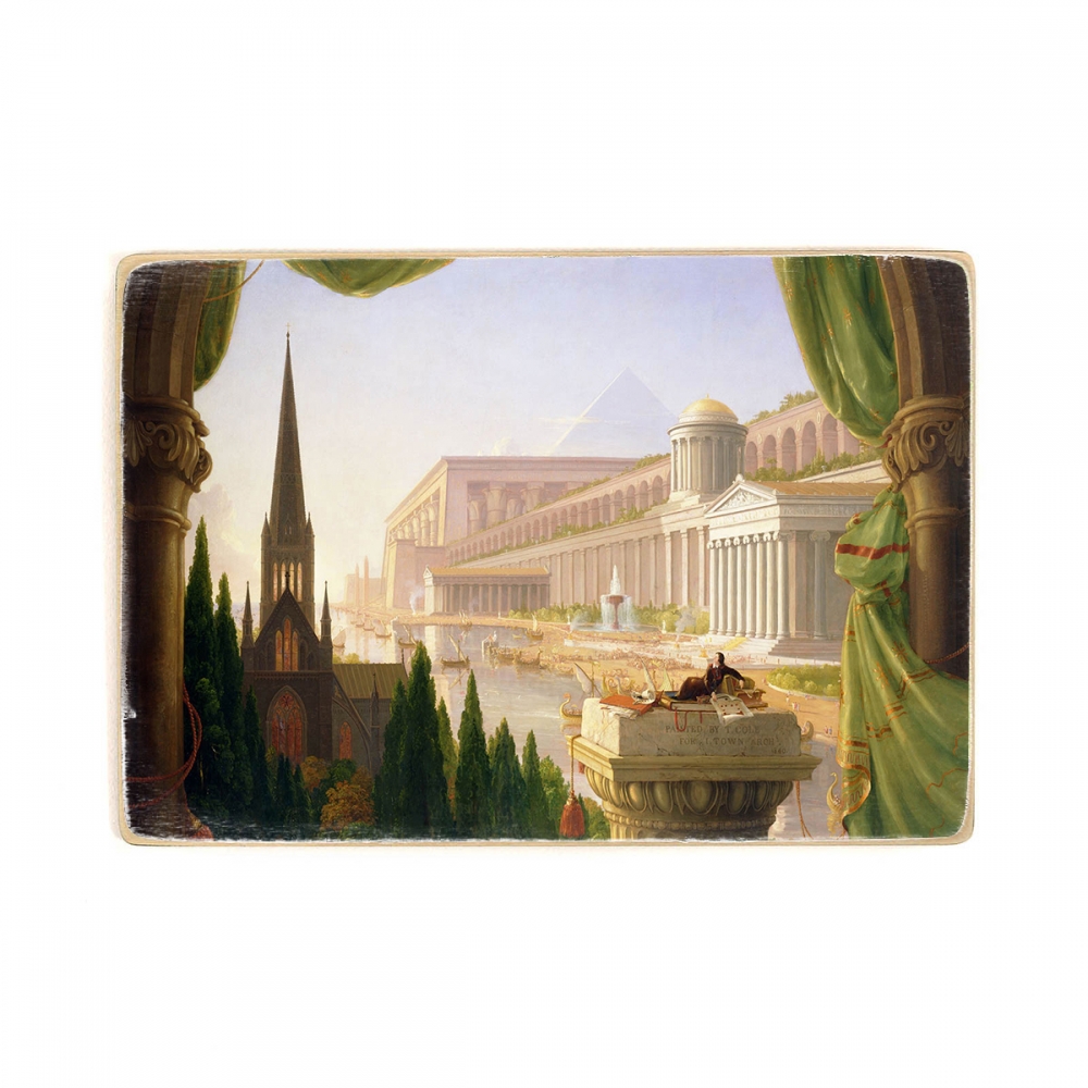 

Деревянный постер Искусство Thomas Cole - Architects Dream А2