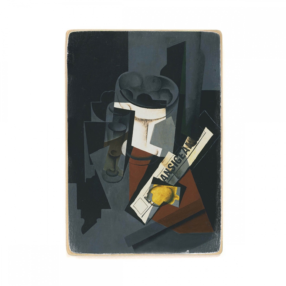 

Деревянный постер Искусство Juan Gris - Still Life with Newspaper А1