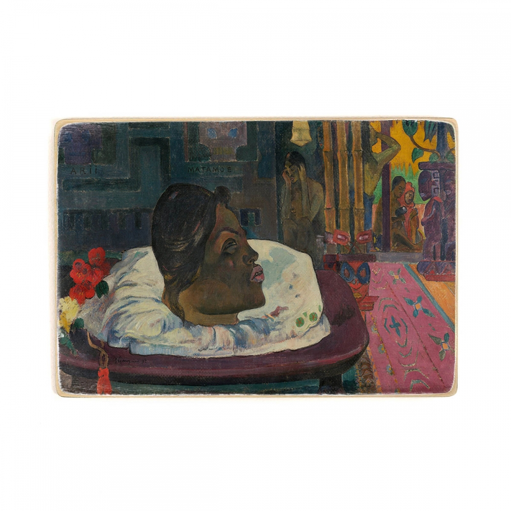 

Деревянный постер Искусство Paul Gauguin (French - Arii Matamoe (The Royal End) А1