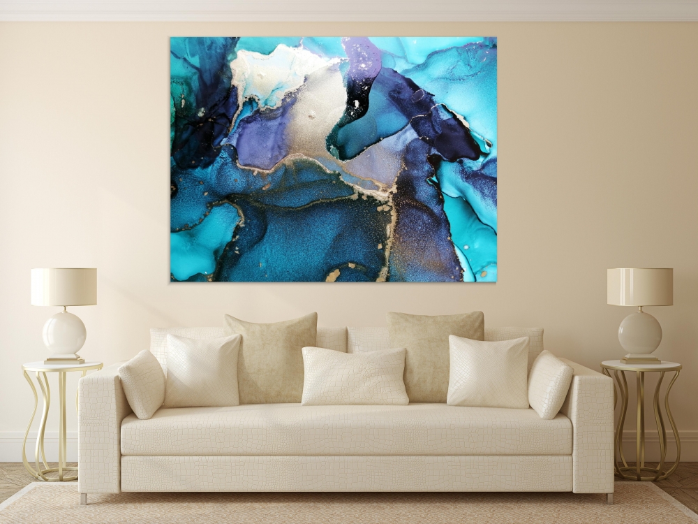 

Картина на холсте Абстракция Abstract Mosaic 110х150 см.