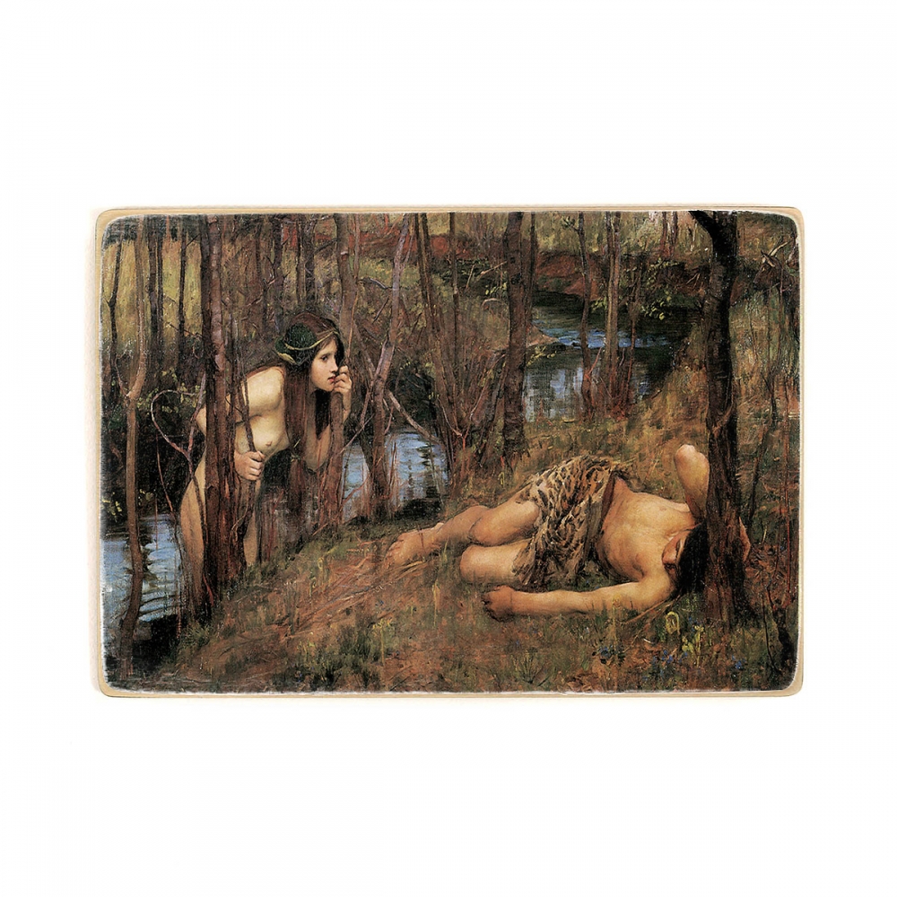 

Деревянный постер Искусство John William Waterhouse - A Naiad А1