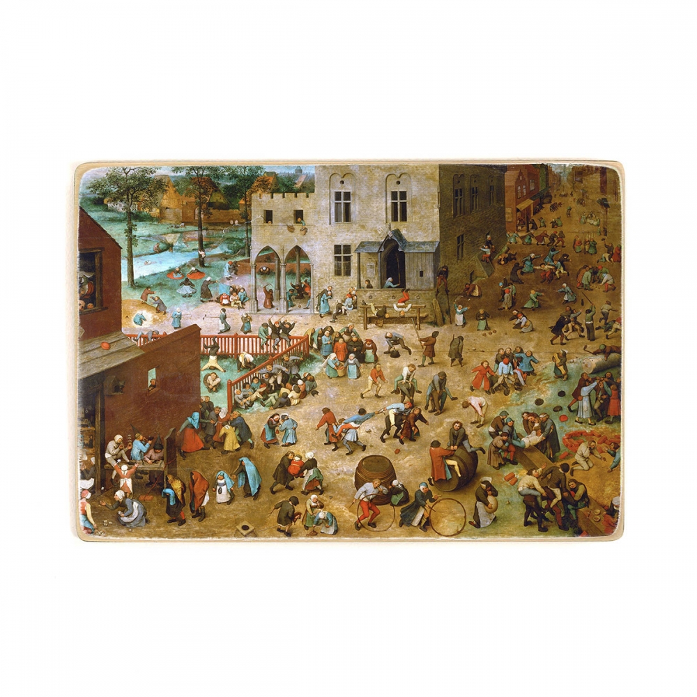 

Деревянный постер Искусство Pieter Bruegel the Elder - Children’s Games А2