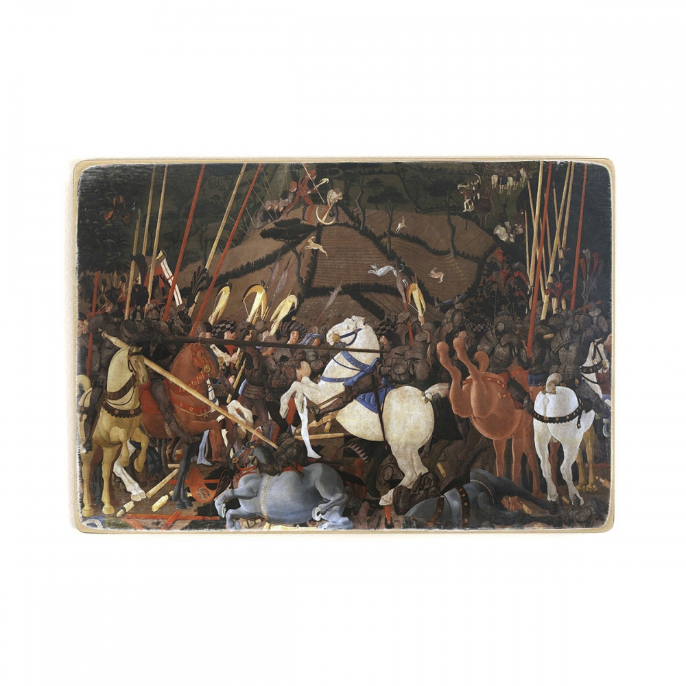 

Деревянный постер Искусство Paolo Uccello - The Battle of San Romano (c. 1456) А2