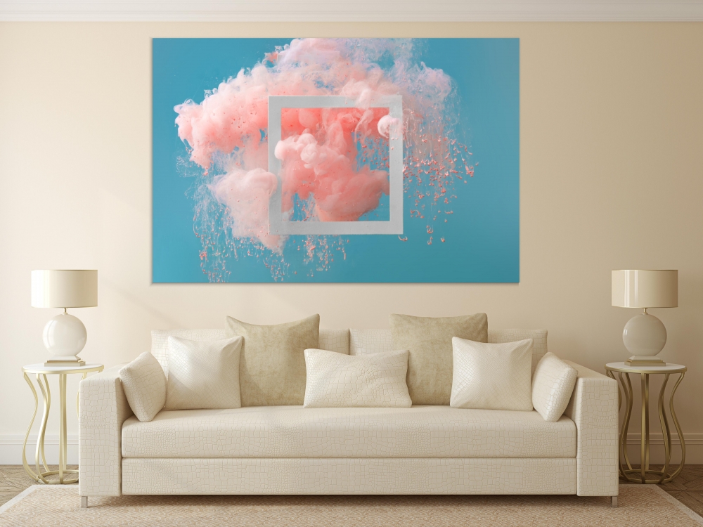 

Картина на холсте Абстракция Abstract Coral Paint 50х65 см.