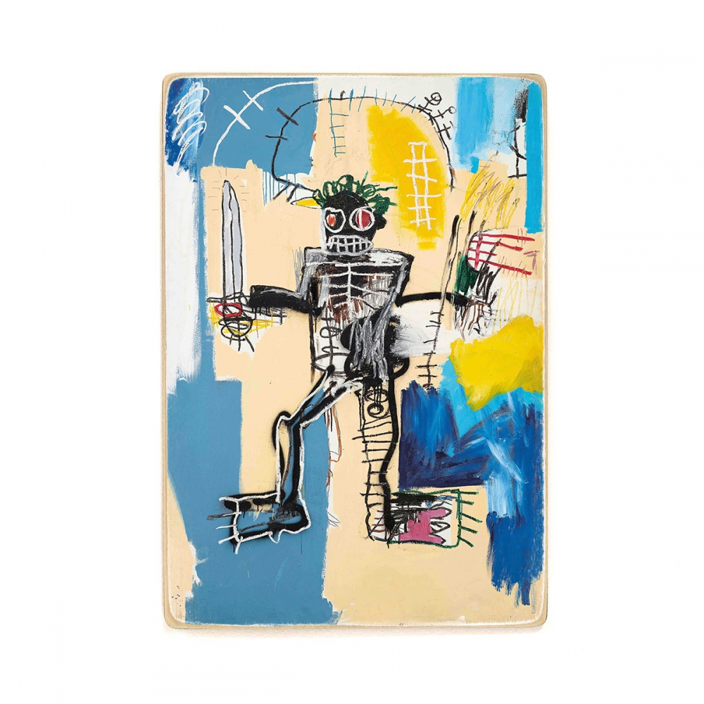 

Деревянный постер Искусство Warrior (We are all warriors) - Jean-Michel Basquiat (1982) А1