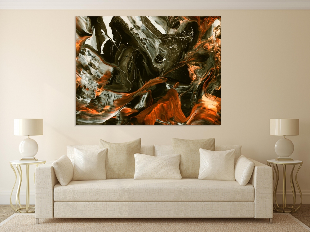 

Картина на холсте Абстракция Background Painting 50х65 см.