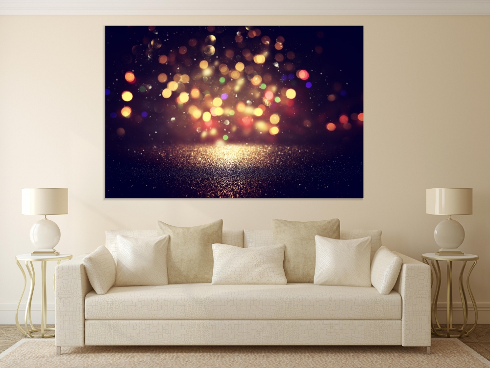 

Картина на холсте Абстракция Lights With Sparkles 50х65 см.