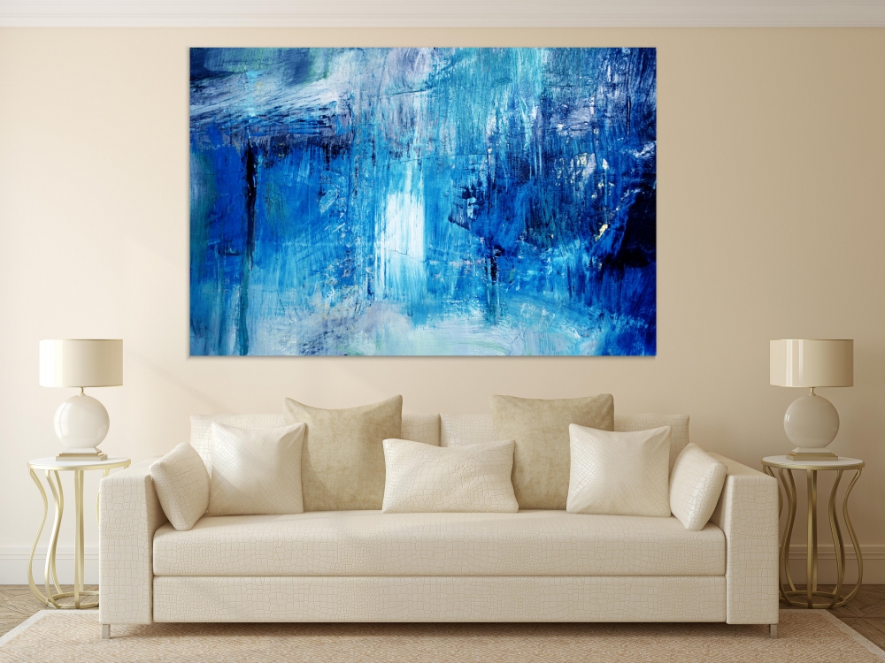

Картина на холсте Абстракция Abstract Oil Painting 45х60 см.