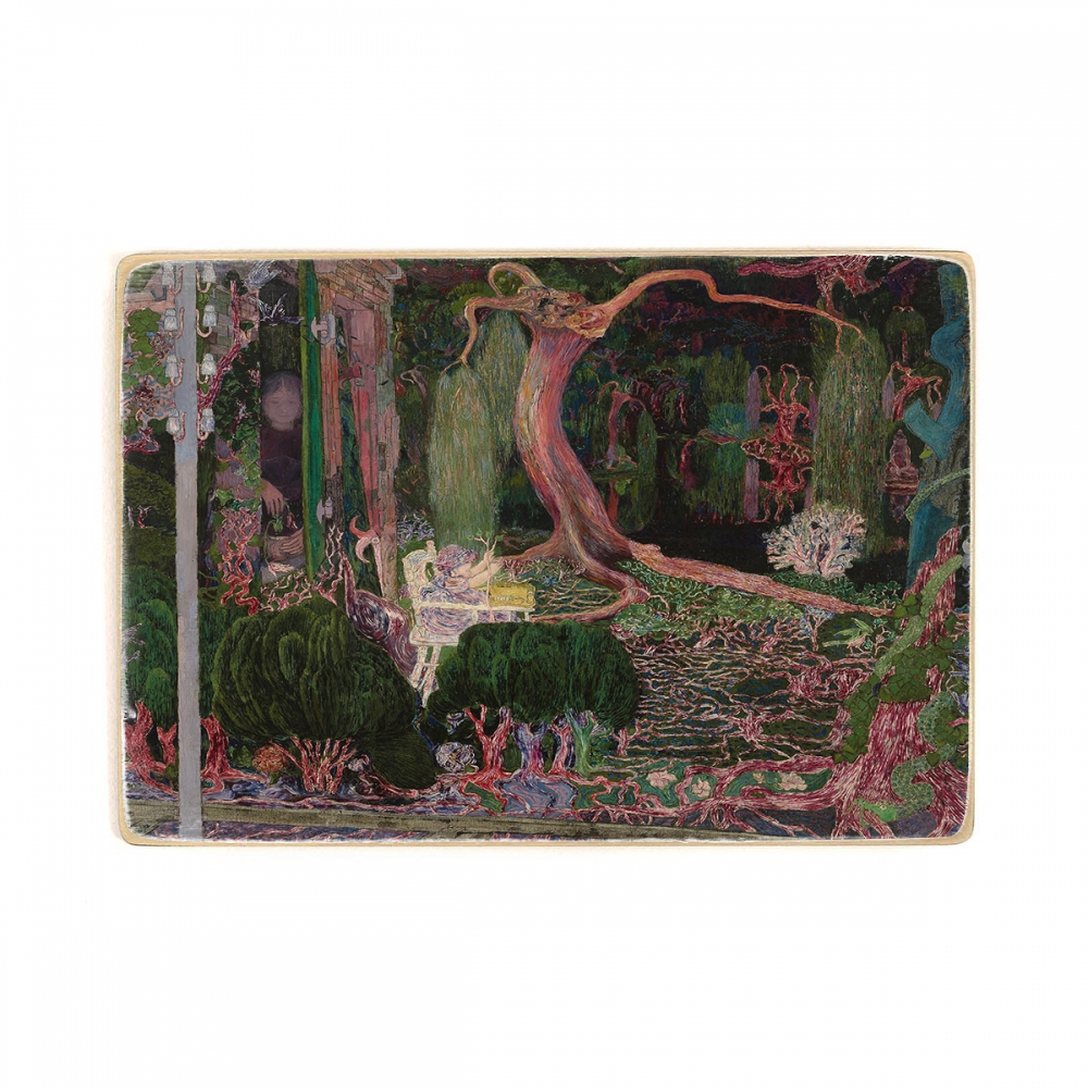 

Деревянный постер Искусство Jan Toorop - The New Generation 1892 А1
