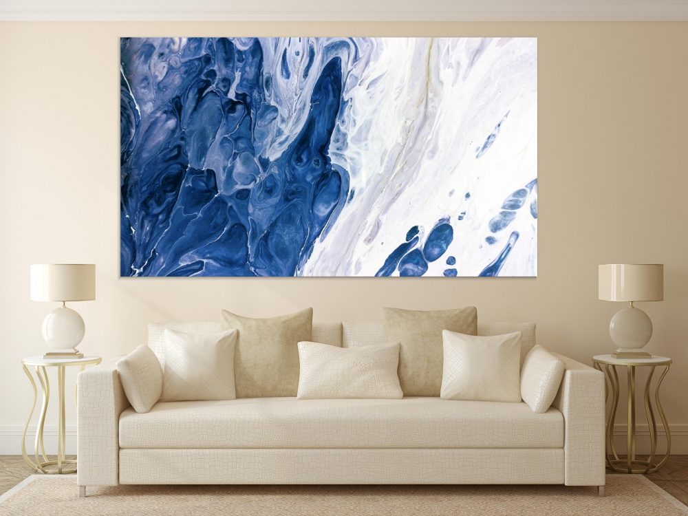 

Картина на холсте Абстракция Abstract Painting 60х120 см.