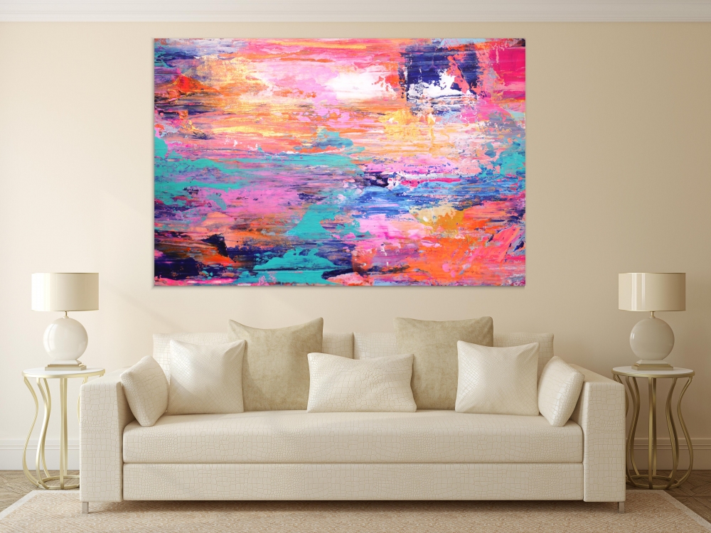 

Картина на холсте Абстракция Many Bright Colors 50х65 см.