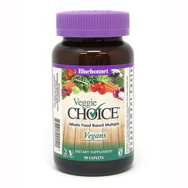 

Комплекс витаминов для вегетарианцев Veggie Choice Bluebonnet Nutrition 90 каплет (BB098)