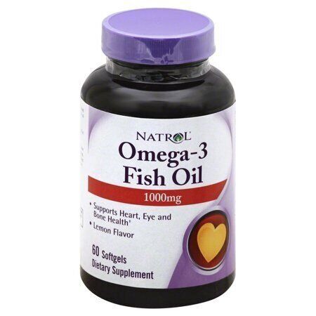 

Рыбий жир Omega-3 Fish Oil Natrol лимон 1000 мг 60 капсул (NTRL058)