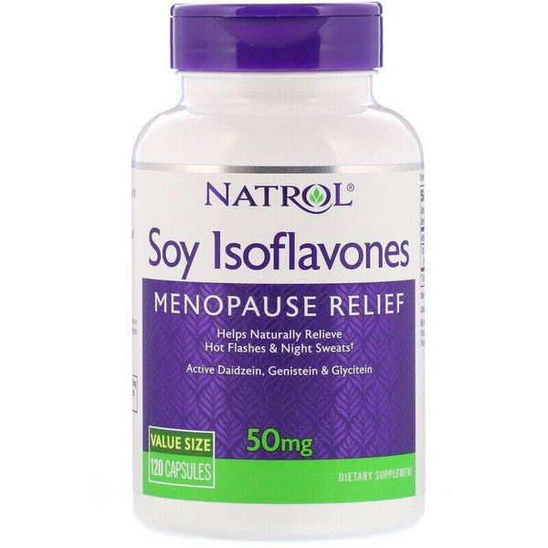 

Соевые изофлавоны Soy Isoflavones Natrol 50 мг 120 капсул (NTRL070)