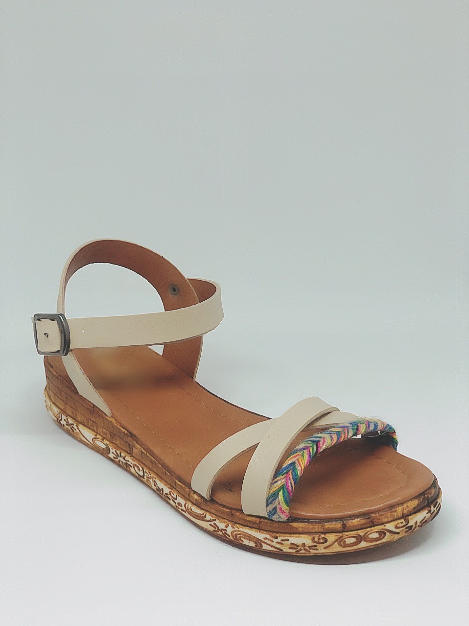 

Женские Сандалии Sofi&Mshoes Бежевые 36