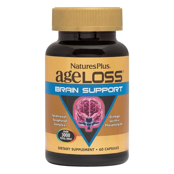 

Комплекс для поддержки мозга AgeLoss Brain Support Nature's Plus 60 капсул (NP108)