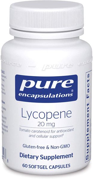 

Ликопин Lycopene Pure Encapsulations 20 мг 60 капсул (PE195)