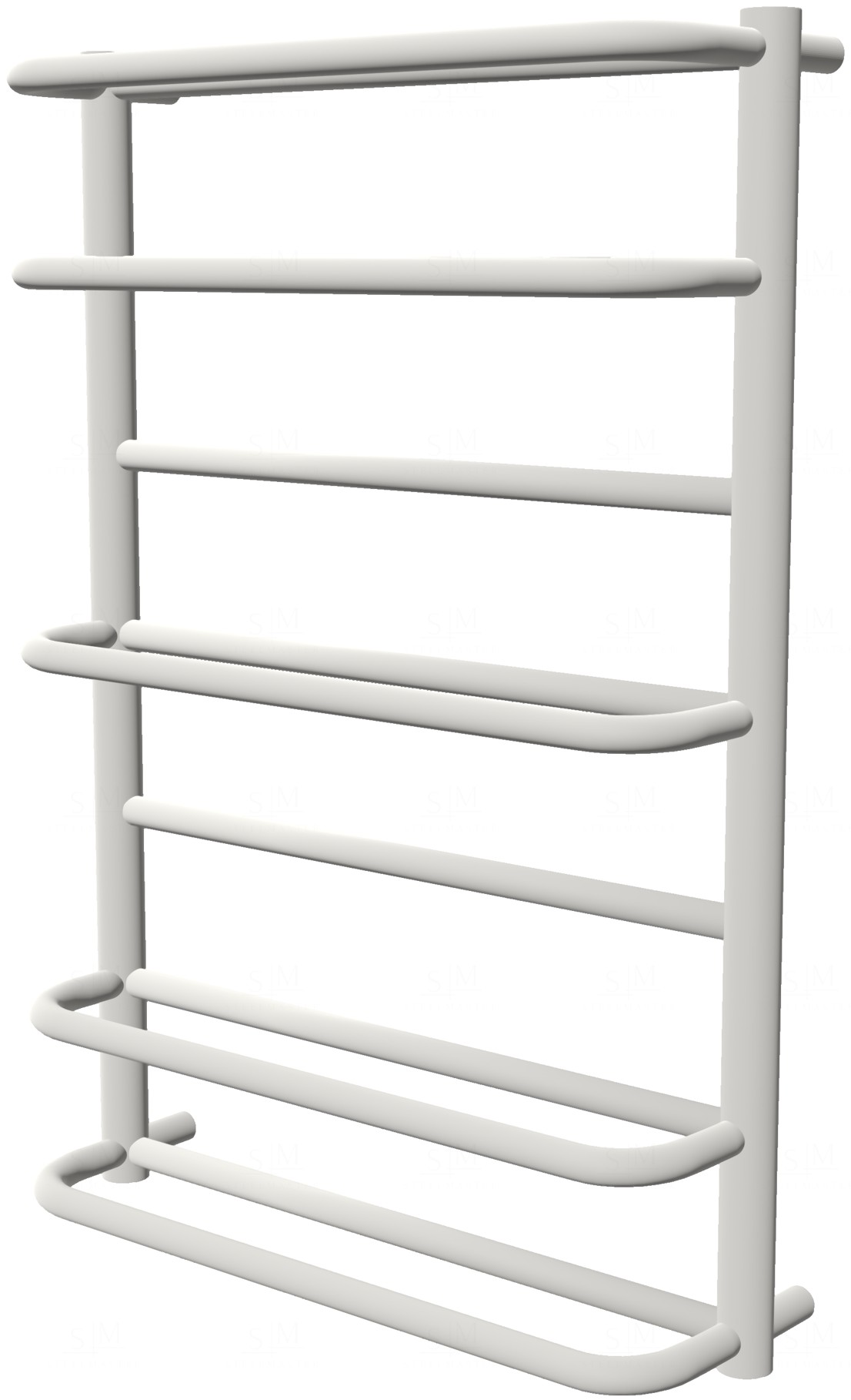

Белая сушка для полотенец Comfort 7 RAL9016 лесенка 750x532, white
