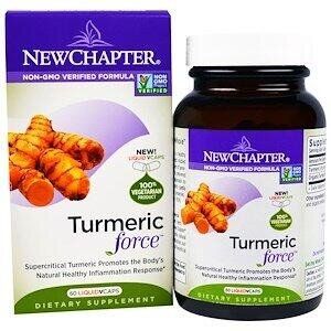 

Куркума Turmeric Force New Chapter 60 капсул (NCR025)