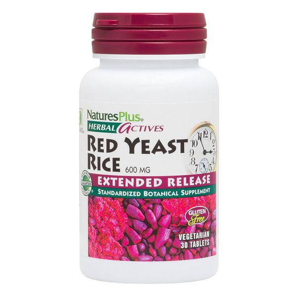 

Красный дрожжевой рис Red Yest Rice Nature's Plus 600 мг 30 таблеток (NP102)