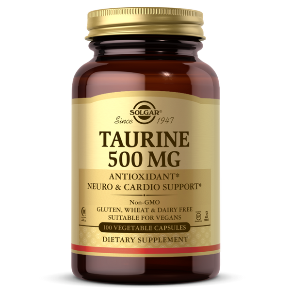 

Таурин Taurine Solgar 500 мг 100 капсул (SOL243)