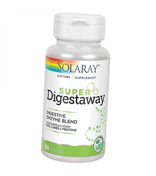 

Супер ферменты для пищеварения Super Digestaway Solaray 60 капсул (SR056)