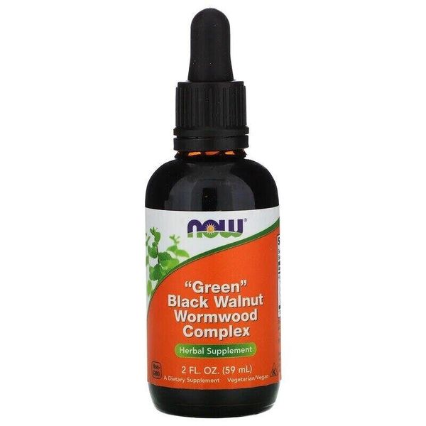 

Черный орех и полынь Black Walnut Wormwood Now Foods 60 мл (NF714)