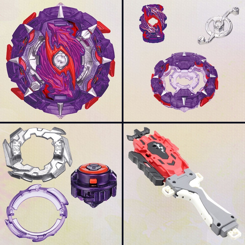 

Beyblade B-151 Tact Longinus - Luinor (волчок бейблейд Такт Лонгинус - Луинор) + двухсторонний ниточный лаунчер + ручка