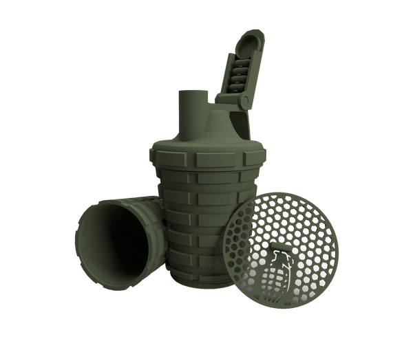 

Шейкер Grenade Shaker зеленый 600 мл (DFB004)