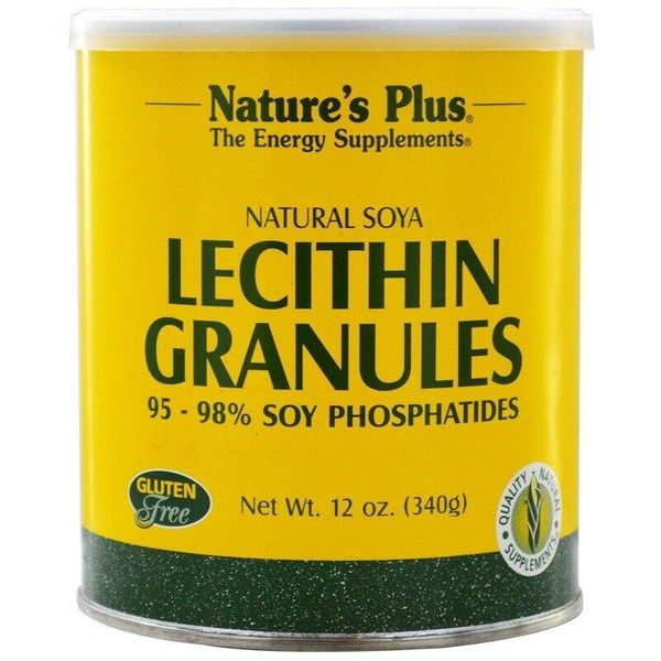 

Лецитин із сої Lecithin Granules Nature's Plus 1200 мг гранули 340 г (NP160)