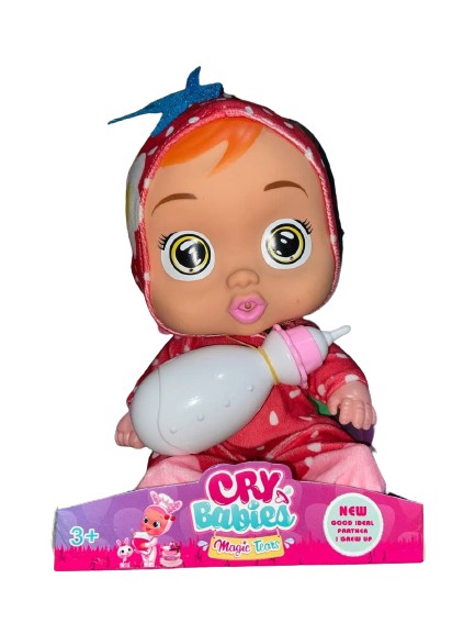 

Пупс "CRY BABIES" в коробке LK1151-3 клубничка