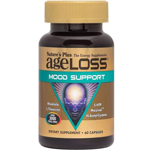 

Комплекс для поддержки настроения AgeLoss Mood Support Nature's Plus 60 капсул (NP114)