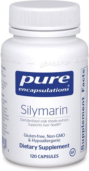 

Расторопша Silymarin Pure Encapsulations 120 капсул (PE099)