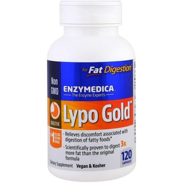 

Оптимизатор переваривания жира Lypo Gold For Fat Digestion Enzymedica 120 капсул (EM044)