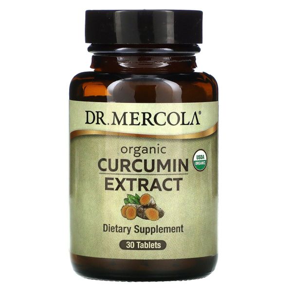 

Куркумин Organic Curcumin Extract Dr. Mercola 30 таблеток (DM055)