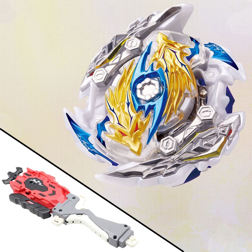 

Beyblade B-144 Zwei Longinus - Luinor L5 (волчок бейблейд Цвай Луинор Л5) + двухсторонний ниточный лаунчер + ручка