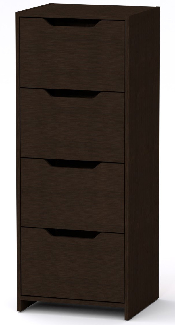

Комод Компанит С Венге темный (48х42х123,2 см)