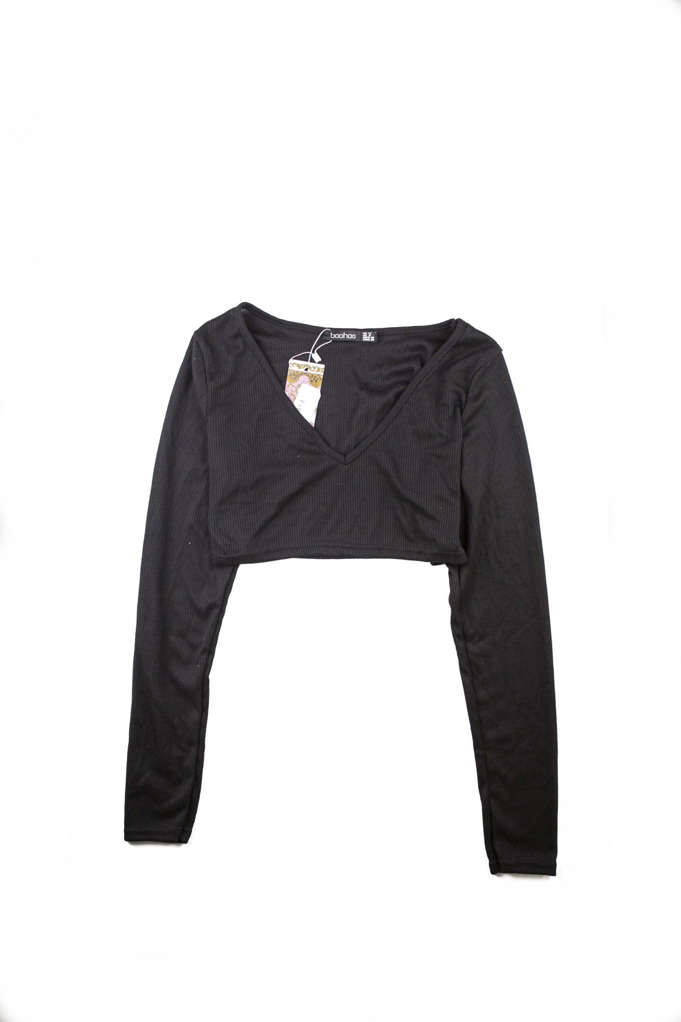 

Топ Boohoo  черный 8527123004367, Топ Boohoo 40 черный 8527123004367