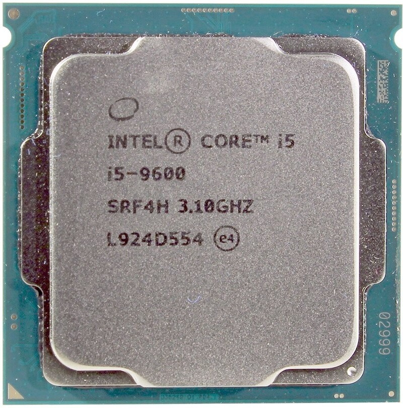 

Процессор Intel Core i5-9600 3,10GHz/9MB/8GT/s (SRF4H) s1151, tray