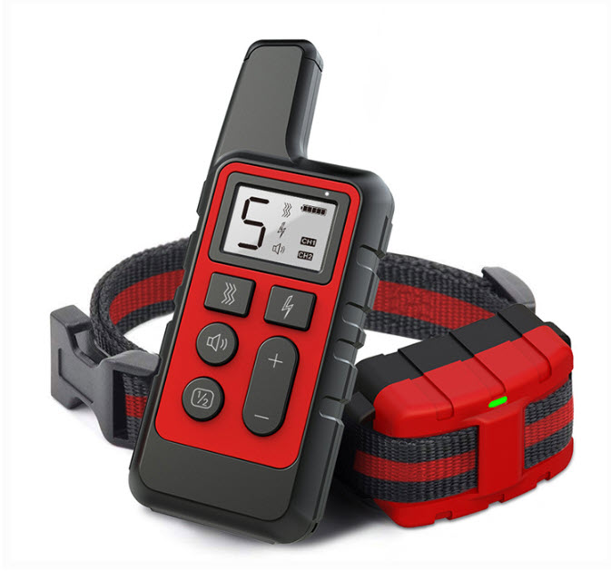 

Электроошейник для собак Original Training Collar DT-884 пульт до 500м, вибростимуляция, звук и импульсы тока для коррекции поведения собак любых пород красный