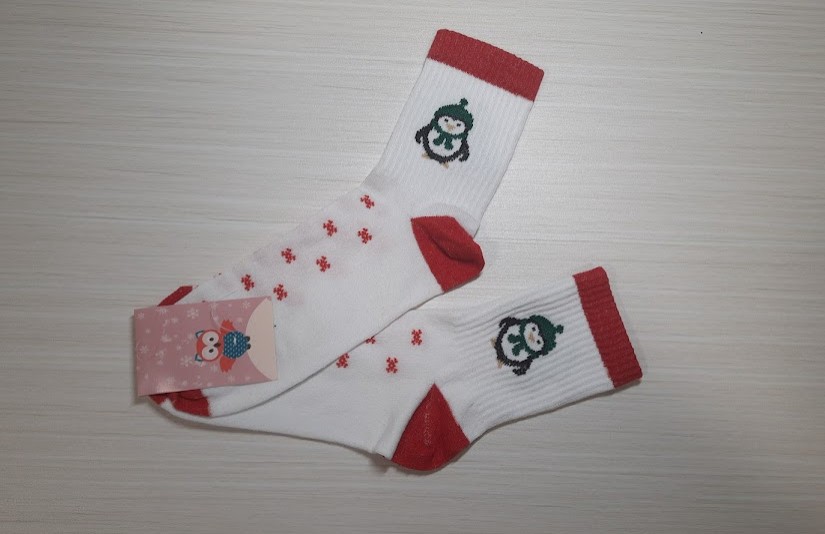 

Носки белые с принтом "Пингвин" NiceSocks -40р (658, Носки белые с принтом "Пингвин" NiceSocks 36-40р (658)